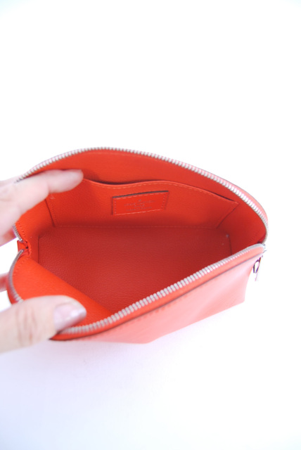 Louis Vuitton Orange Epi Leather Cosmetic Bag - Preloved Monaco